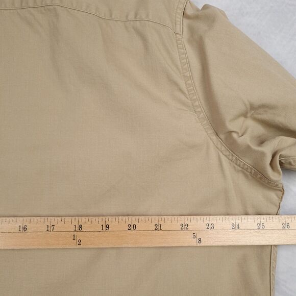 Polo Ralph Lauren Shirt Mens XL Button Up Military Surplus Cargo Aztec Printed - Picture 13 of 16